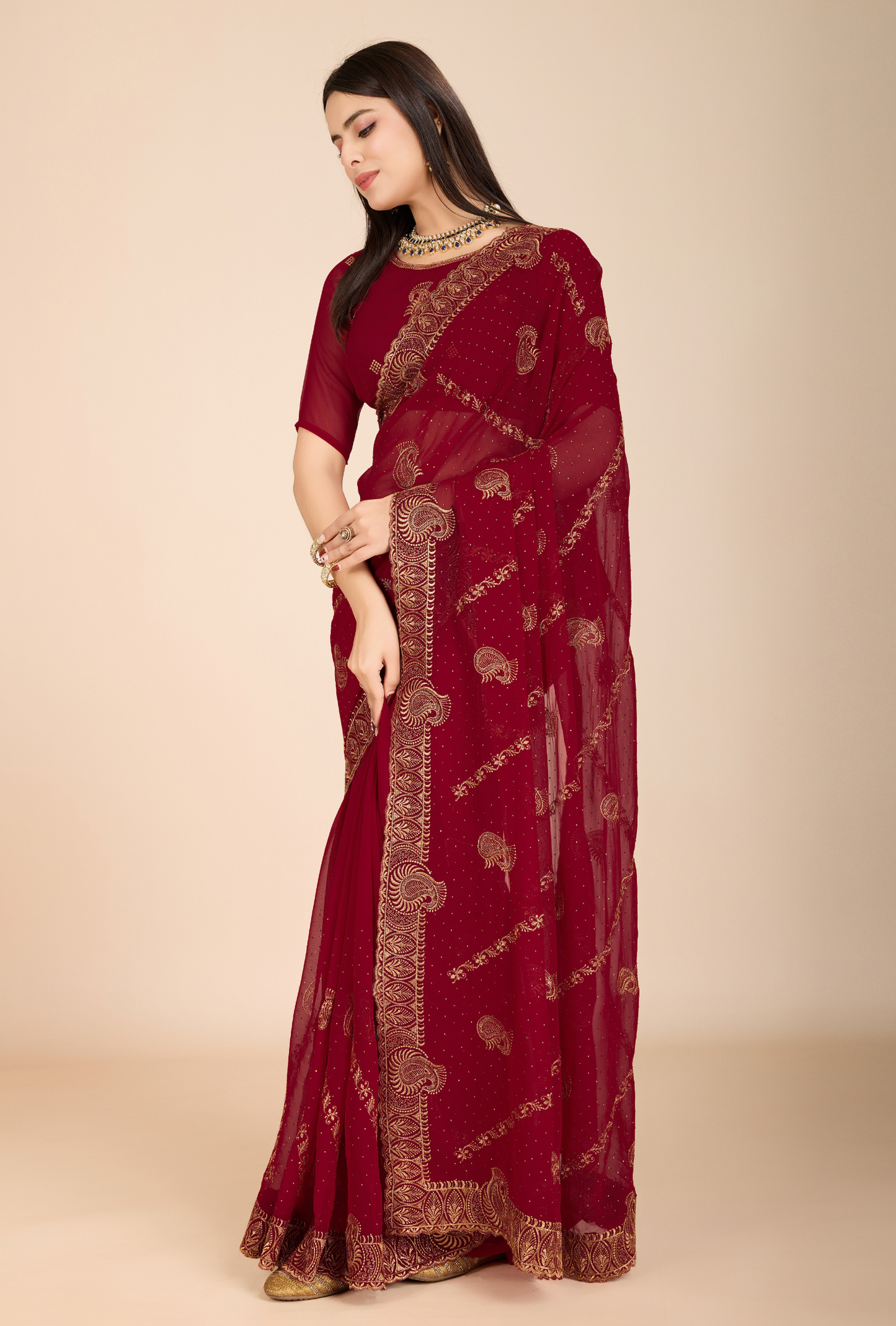 Pure Chiffon Sarees Lightweight & Chic Drapes