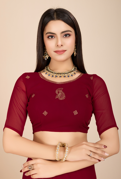 Pure Chiffon Sarees Lightweight & Chic Drapes
