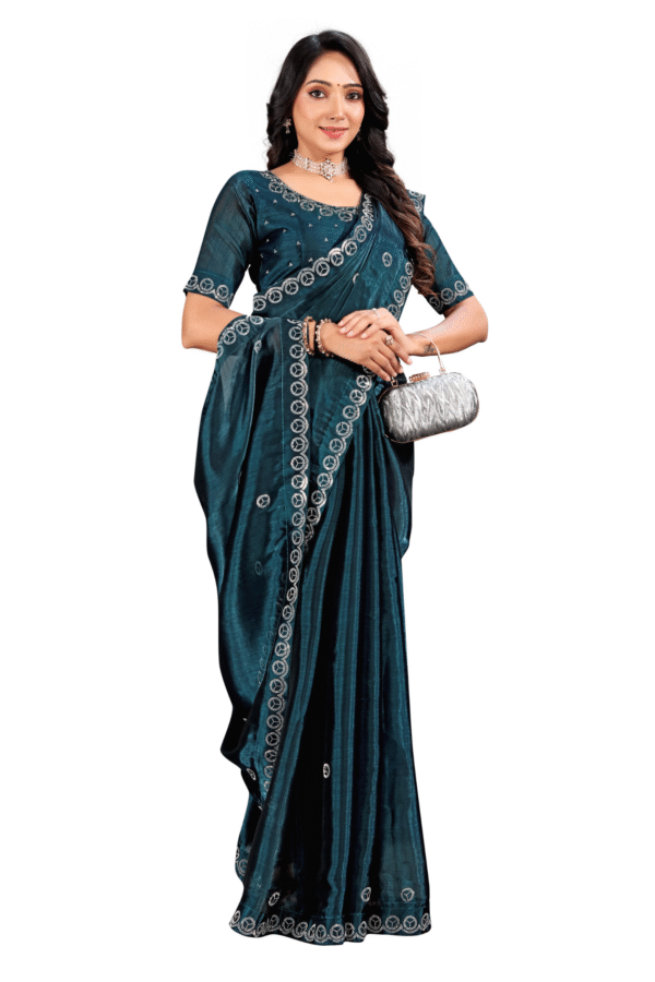 Majestic Charm Collection Gajanand Saree Exclusive - Image 5