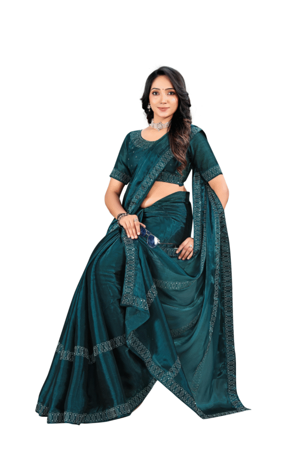 Ethereal Elegance Saree Gajanand Saree Exclusive - Image 4