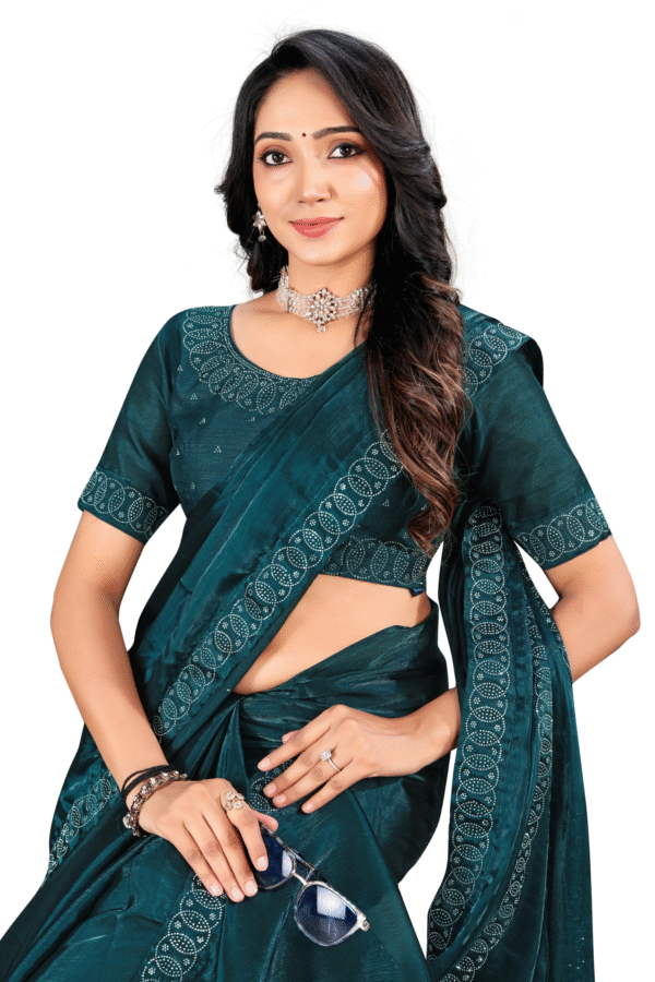 Ethereal Elegance Saree Gajanand Saree Exclusive - Image 5