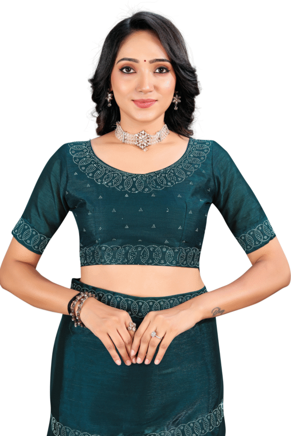 Ethereal Elegance Saree Gajanand Saree Exclusive - Image 6