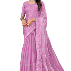 Pure Swaroski Saree
