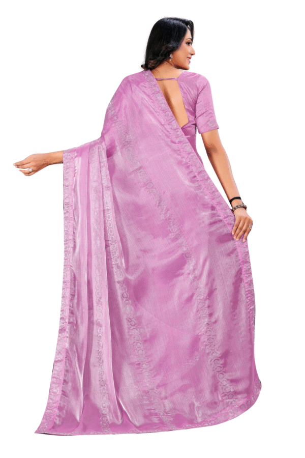Pure Swaroski Saree - Image 4